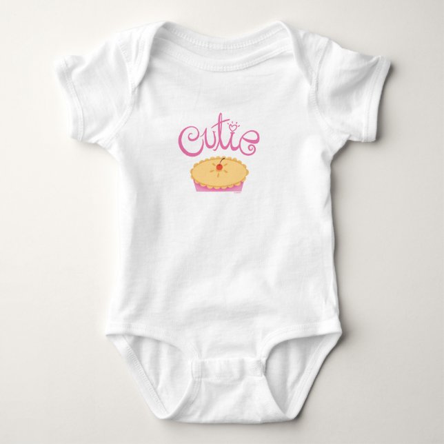 Cutie Pie Baby Bodysuit (Front)