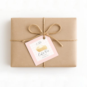 Cutie Pie Baby Shower Favour Tags – Fall Pumpkin P