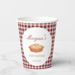 Cutie Pie Baby Shower Paper Cups