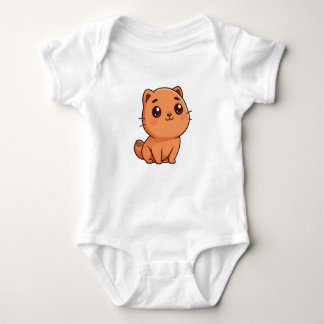 Cutie Pie Cat Baby Bodysuit