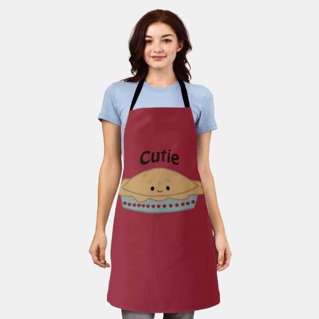 Cutie Pie Ceramic  Apron (Worn)