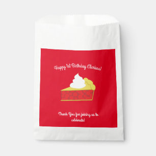 Cutie Pie Cherry Birthday Party Favour Bag