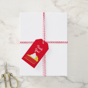 Cutie Pie Cherry Birthday Party Gift Tags