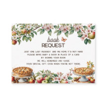 Cutie Pie | Fall Autumn Baby Shower Book Request