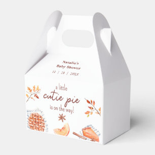Cutie Pie Is On The Way Baby Shower Favour Box