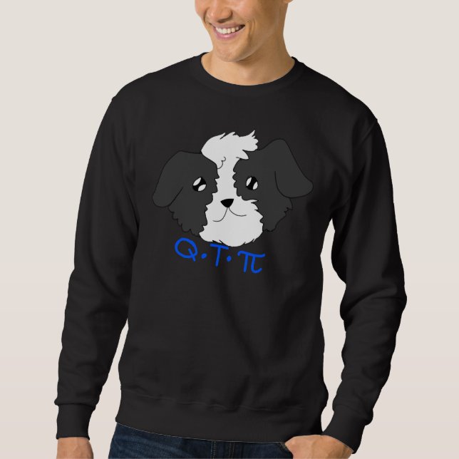 Cutie Pie Math Shih Tzu Sweatshirt (Front)