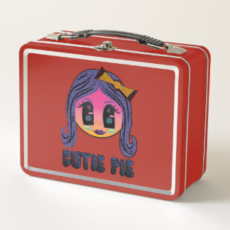 Cutie Pie Metal Lunch Box