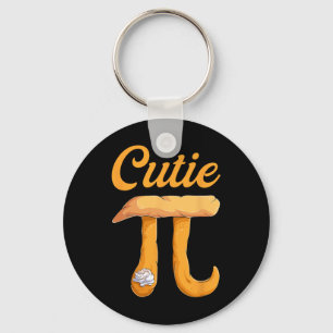 Cutie Pie Pi Day Vintage Retro Math Lover Shirts Key Ring