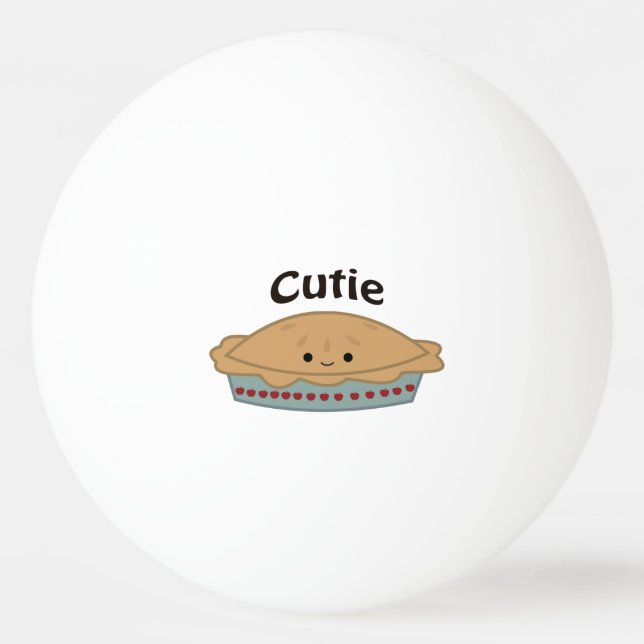 Cutie Pie Ping Pong Ball (Front)