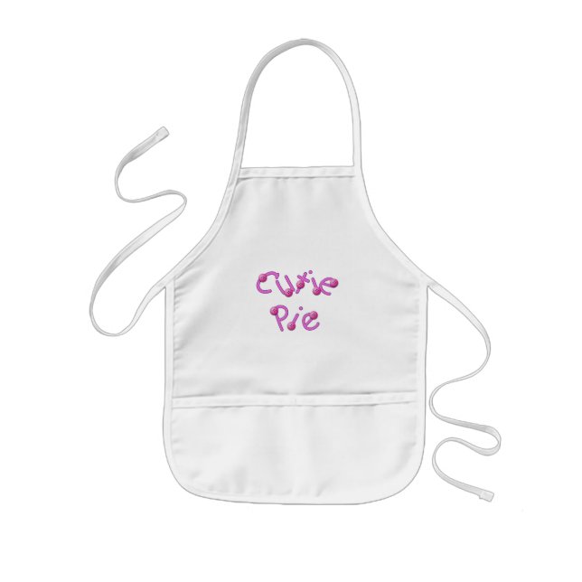 Cutie Pie Pink Apron (Front)