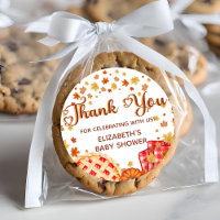 Cutie Pie Pumpkin Fall Baby Shower Thank You