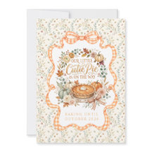 Cutie Pie Pumpkin Pie Baby Announcement