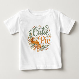Cutie Pie Pumpkin Pie Baby T-Shirt