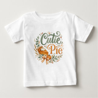 Cutie Pie Pumpkin Pie Baby T-Shirt