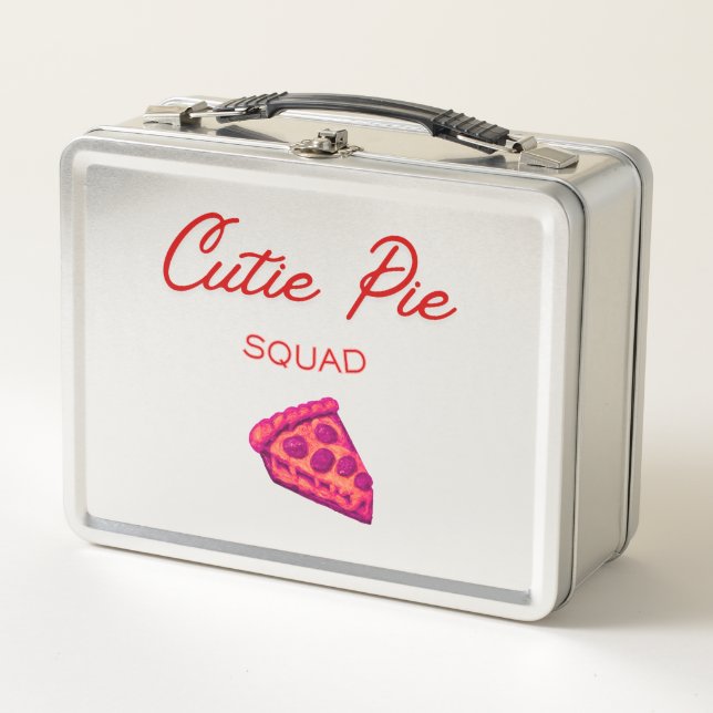 Cutie Pie Squad Metal Lunch Box (Front)