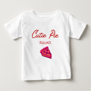 Cutie Pie Squad Valentine  Baby T-Shirt