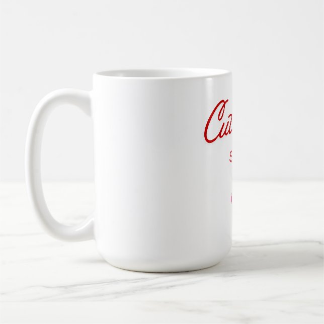 Cutie Pie Squad Valentine  Coffee Mug (Left)