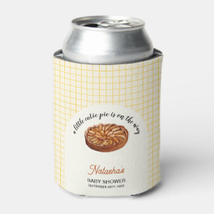 Cutie Pie Thanksgiving Fall Baby Shower Can Cooler