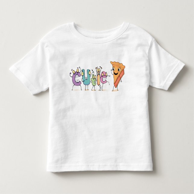 Cutie Pie Toddler T-Shirt (Front)
