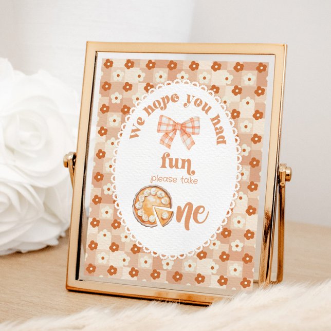 Cutie Pie We hope you had Fun Favours Poster (Creator Uploaded)