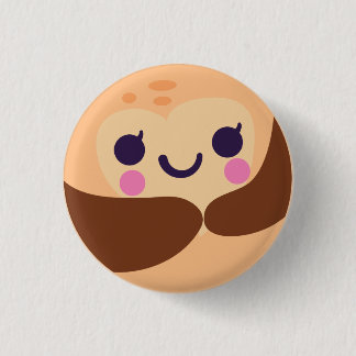 Cutie Pluto 3 Cm Round Badge