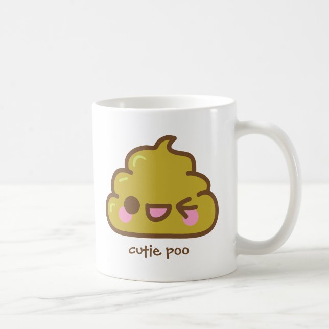 cutie poo coffee mug (Right)