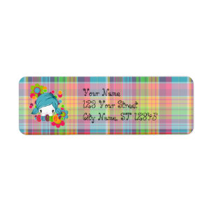 Cutie Return Address Label