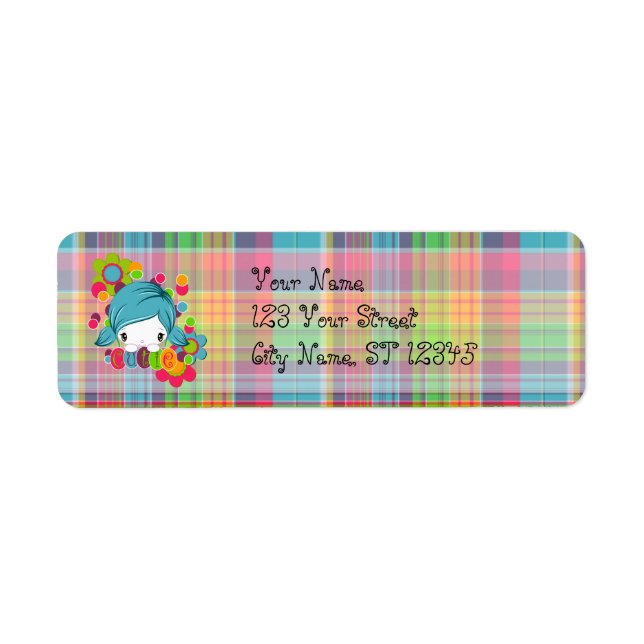 Cutie Return Address Label (Front)