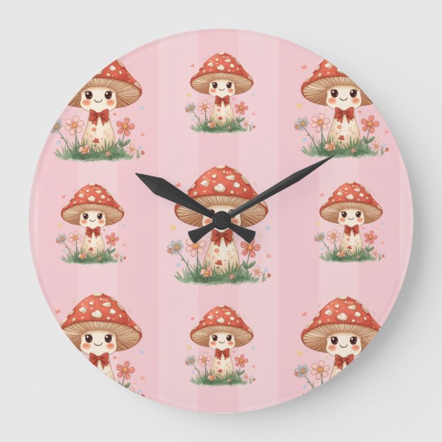Cutie Roomie Wall Clock (Front)