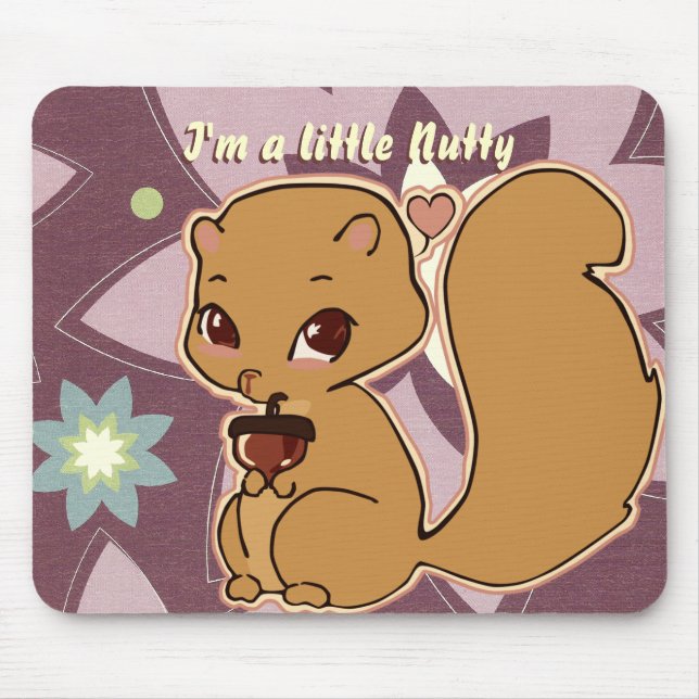 Cutie Squirrel Mousepad (Front)
