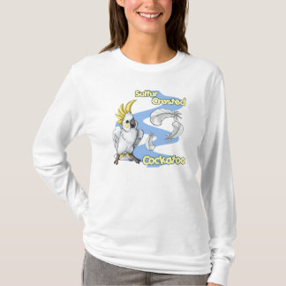 "Cutie" Sulphur Crested Cockatoo T-shirt (lt)