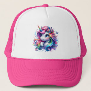 Cutie Unicorn Trucker Hat