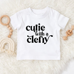 Cutie with a Clefty Baby T-Shirt
