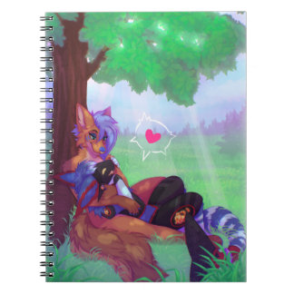 Cuties cuddling notebook