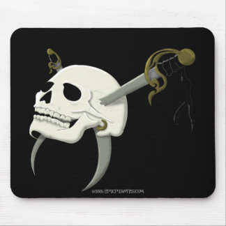 Cutlass Skull Mouse Pad