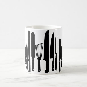 cutlery coffee mug