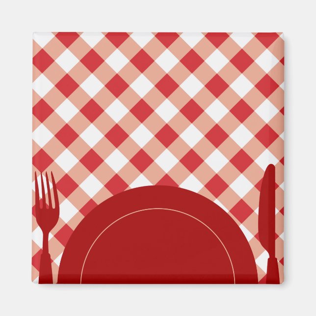 Cutlery & Dish Magnet (Front)