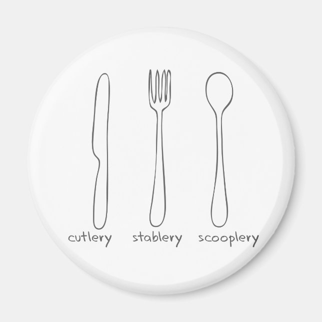 Cutlery Magnet (Front)