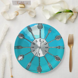 Cutlery O'clock Plate