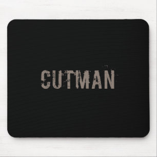 Cutman Tee For Funny Boxer Cutman Sign Mouse Pad