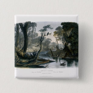 Cutoff River, Branch of the Wabash, plate 8 from V 15 Cm Square Badge