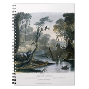 Cutoff River, Branch of the Wabash, plate 8 from V Notebook
