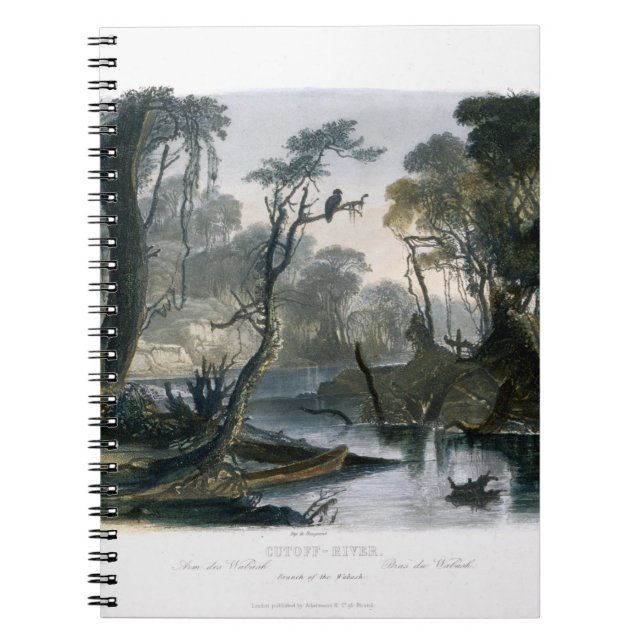 Cutoff River, Branch of the Wabash, plate 8 from V Notebook (Front)