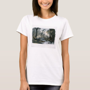 Cutoff River, Branch of the Wabash, plate 8 from V T-Shirt