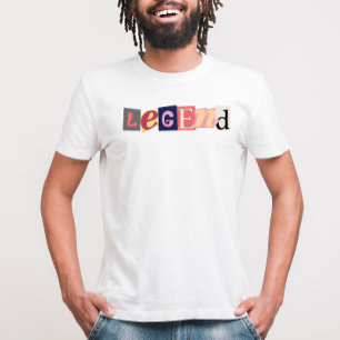 Cutout Letter Legend T-Shirt
