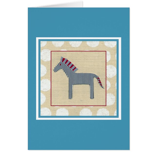 Cutout Zebra on Cream Background (Front)