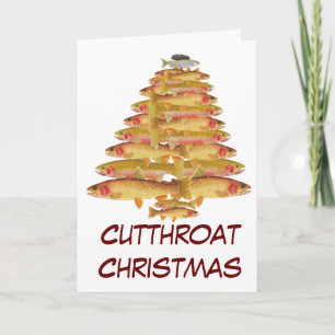 Cutthroat Christmas Tree Holiday Card
