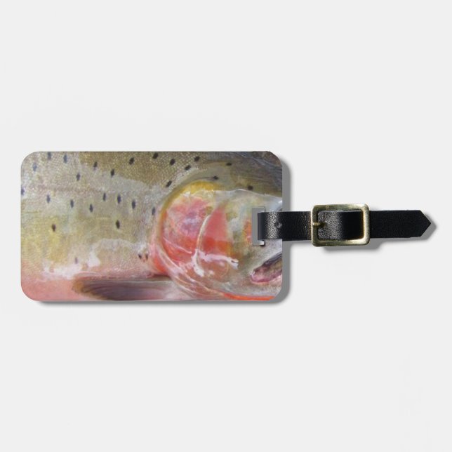 Cutthroat Trout by PatternWear© Luggage Tag (Front Horizontal)