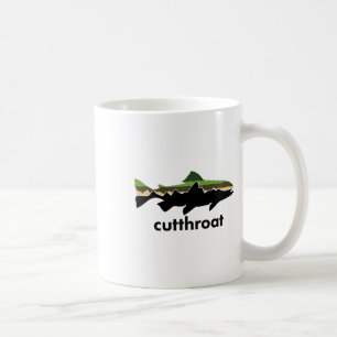 Cutthroat Trout For Fishing Junkies Coffee Mug