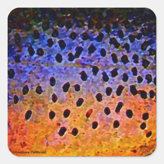 Cutthroat Trout - Stickers (Front)